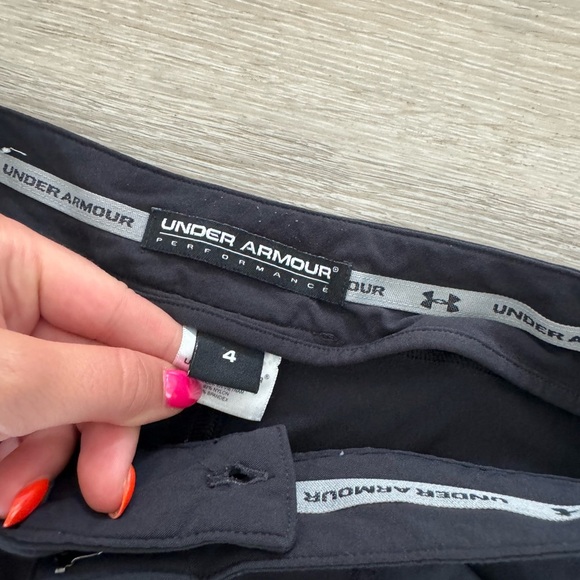 Black Under Armour Golf Bermuda shorts - Picture 4 of 8